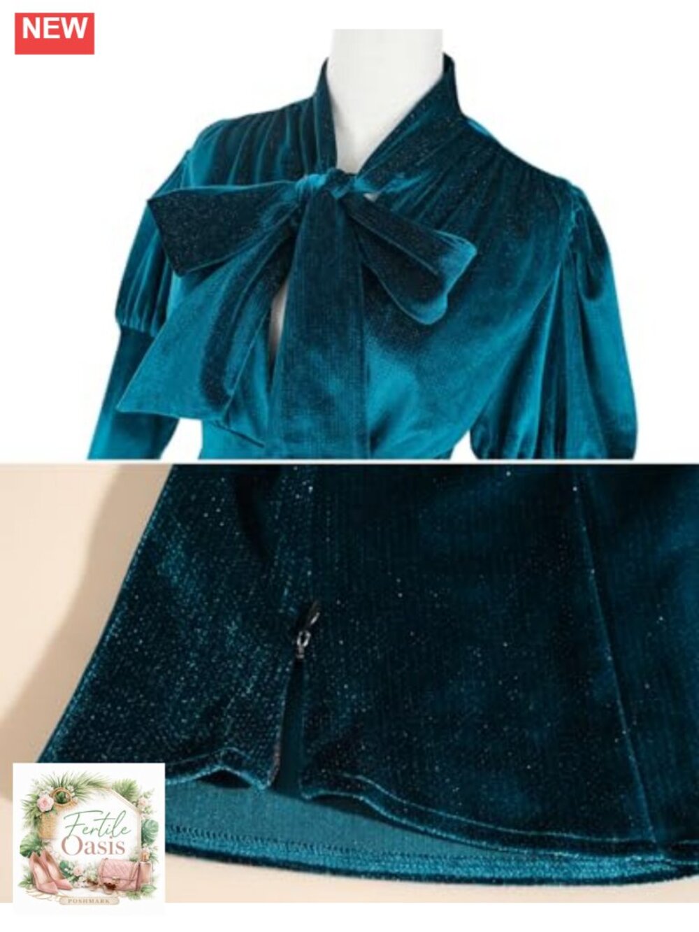 Velvet Victorian Blouse Lace Up Corset Top Long Sleeve Renaissance Shirt - Picture 4 of 5